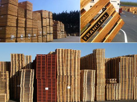 FRANCEPAL SAS n°1 des fabricants de palettes en Europe, une entreprise à taille humaine