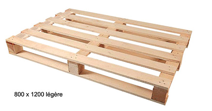 palettes bois légère demi-lourde NIMP15